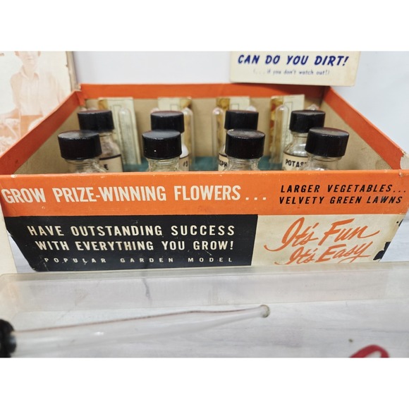 Vintage Sudbury Soil Test Kit Complete 1950s Garden Chemistry Set Gardener Decor - Picture 5 of 16